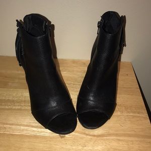 Express Shoes - Open toed bootie heels Express Shoes - Open toed bootie heels